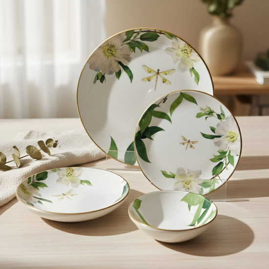Dinnerware Set - 24 Pcs